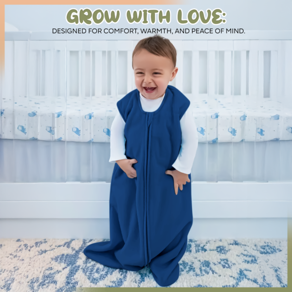 Jungle Hugs 100 % Organic Cotton Baby Sleep Sacks - Image 5