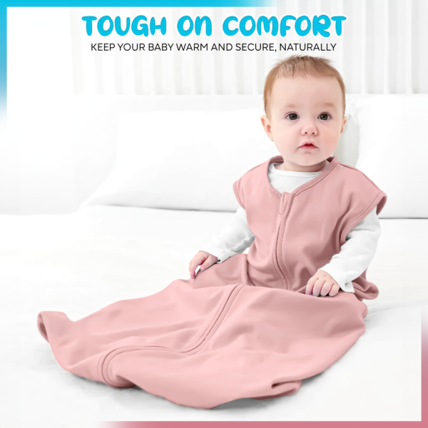 Floral Dreams 100 % Organic Cotton Baby Sleep Sacks - Image 6