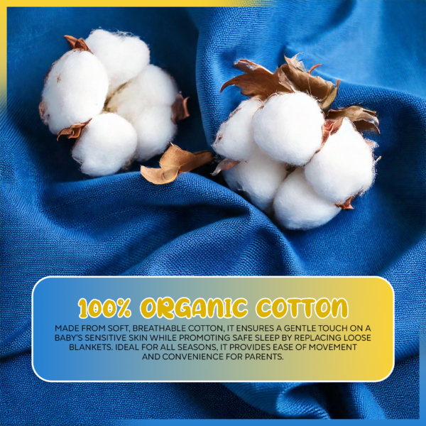 Dino Snuggles 100 % Organic Cotton Baby Sleep Sacks - Image 7