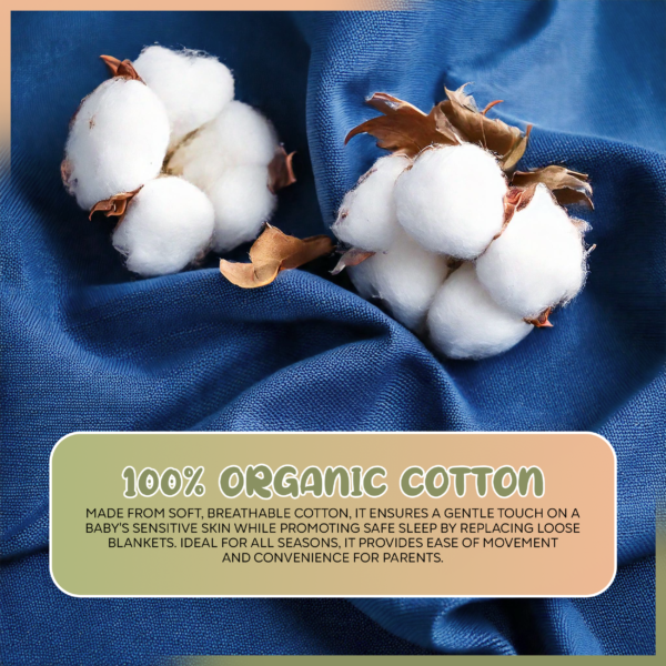 Jungle Hugs 100 % Organic Cotton Baby Sleep Sacks - Image 7